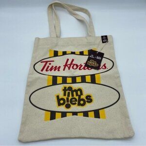 NWT Tim Hortons x‎ Justin Bieber Tote Bag